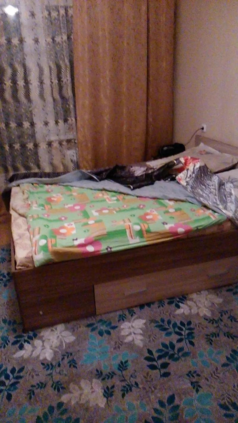 Двухспальняя кровать от спальни Екатерина с матрасом