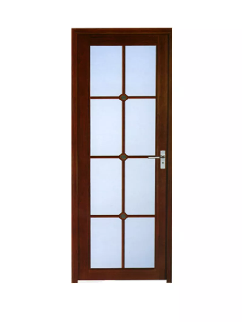 Двери межкомнатные  АБС –ламинированные глухие и двери алюминиевые 6