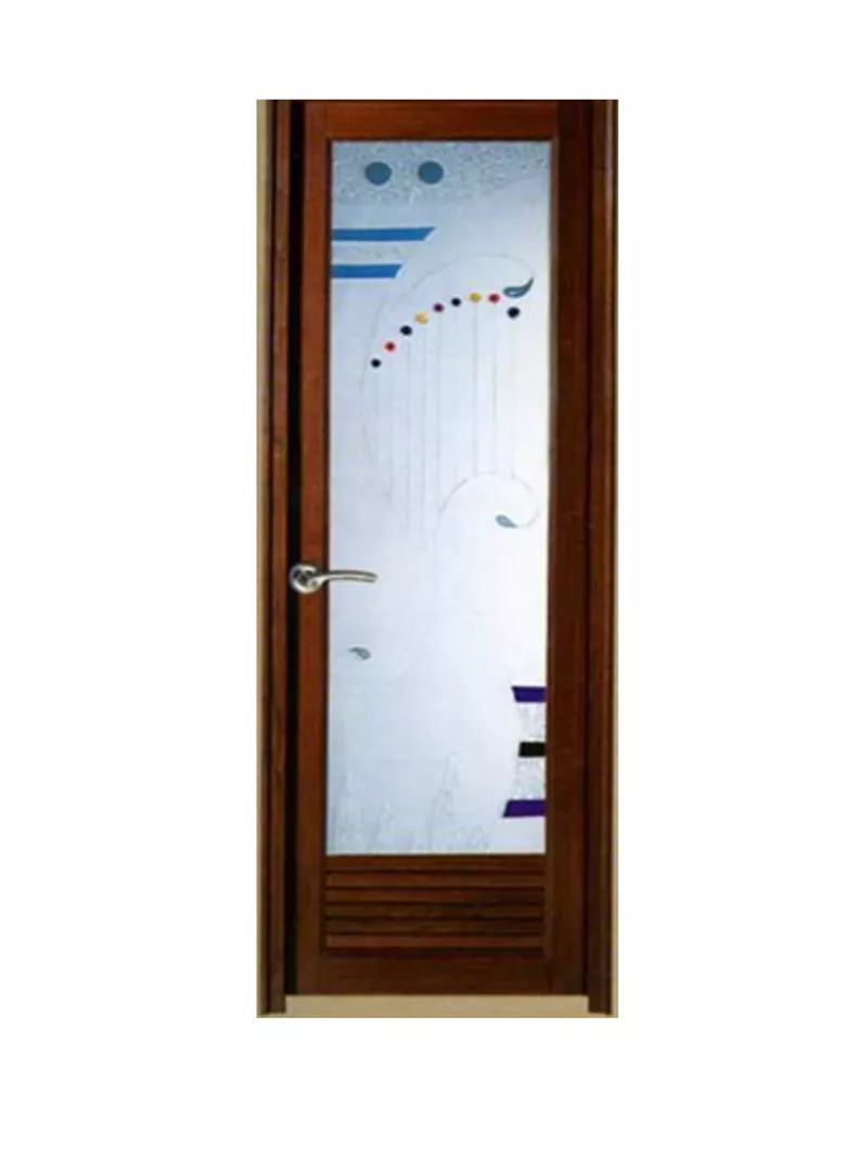 Двери межкомнатные  АБС –ламинированные глухие и двери алюминиевые 9